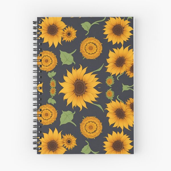 Item preview, combination of sunflowers on blue background summer and spring fashion designed and sold by Carlos Gudino.