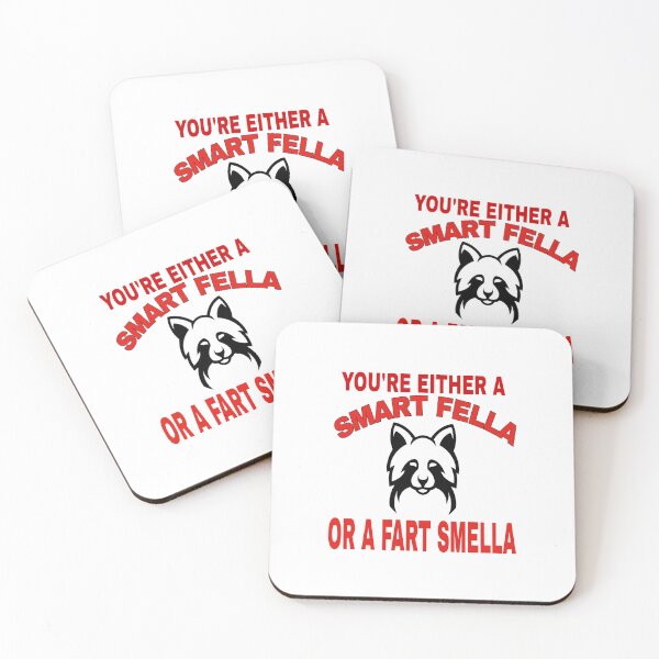 Item preview, You're Either A Smart Fella Or A Fart Smella Funny Quotes designed and sold by Mohamed Orav.
