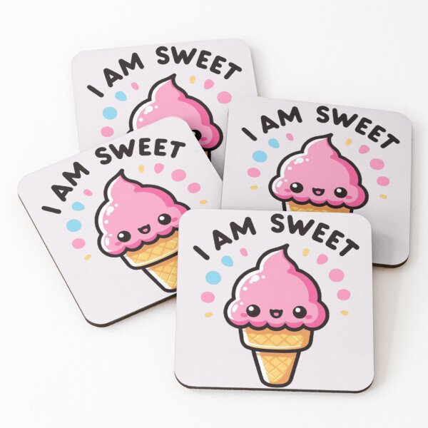 Item preview, Lindo helado con el dicho "Soy dulce" designed and sold by Culmika.