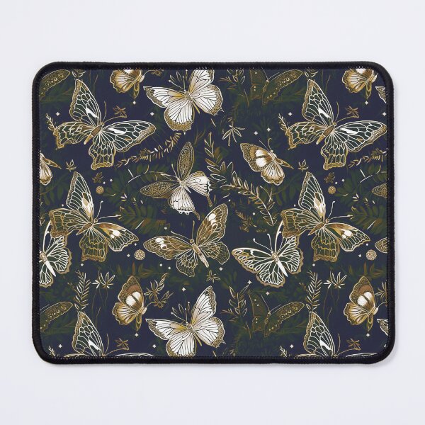Item preview, Natural coloured Contemporary Retro Butterfly and Bugs fabric designs designed and sold by Andimoot.