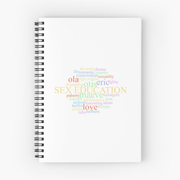 Item preview, Sex Education Word Cloud designed and sold by voiddestiel.