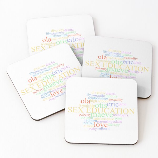 Item preview, Sex Education Word Cloud designed and sold by voiddestiel.