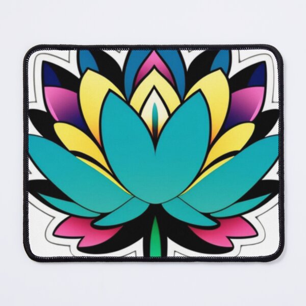 Artikelvorschau, Aufkleber mit Lotusblumen entworfen und verkauft von Flowerslaps.