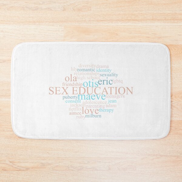 Item preview, Sex Education Word Cloud designed and sold by voiddestiel.