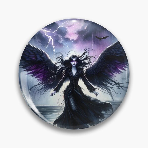 Item preview, Diosa Oscura Lilith Alada designed and sold by Truck Stop One.