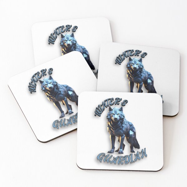Item preview, Winter's Guardian / Lone Wolf Motivation designed and sold by PolygonPinnacle.