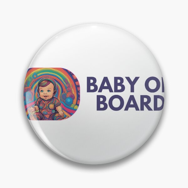 Item preview, baby on board 2 designed and sold by warningstickers.