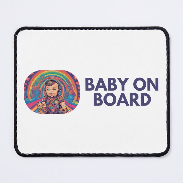 Item preview, baby on board 2 designed and sold by warningstickers.