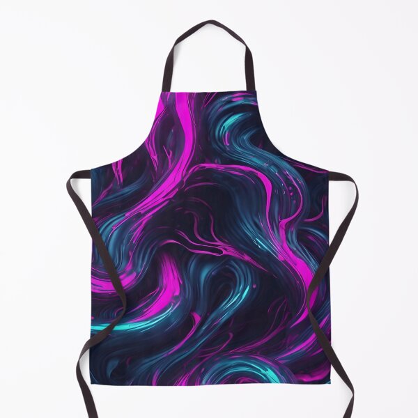 Aperçu de l'œuvre Trippy Colorful Neon Swirl Pattern créée et vendue par TheArtOfPat.