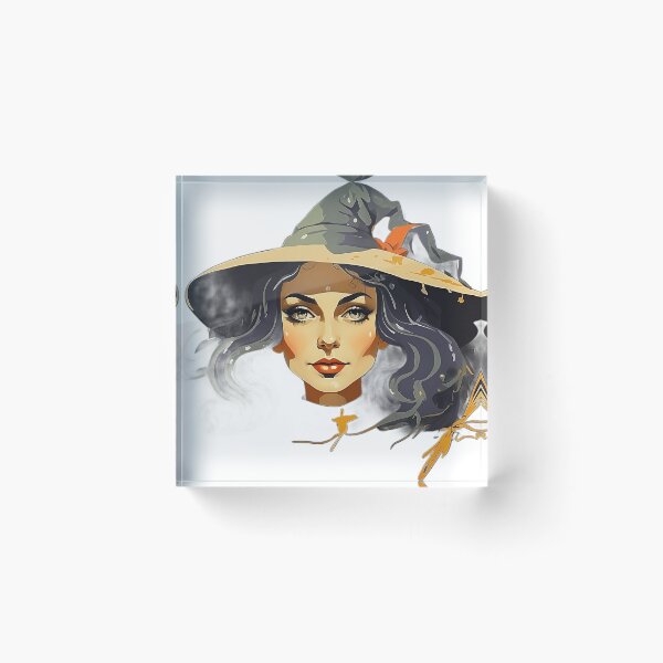 Item preview, Face The Magic Vintage Retro Witch Premium. designed and sold by Tshirt-Deer.