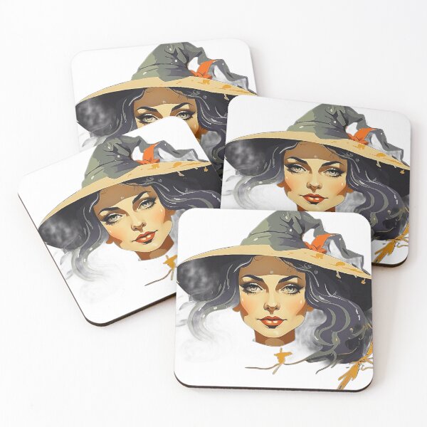 Item preview, Face The Magic Vintage Retro Witch Premium. designed and sold by Tshirt-Deer.