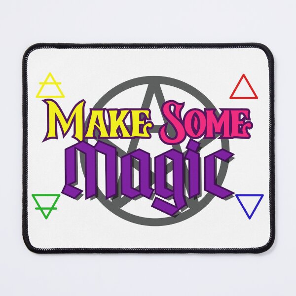 Item preview, Make Magic with Pentacle and Elemental Triangles designed and sold by hexhutch.