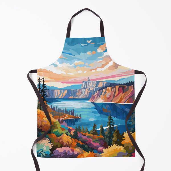Vista previa del artículo con la obra «Lago del Cráter - Oregón - EE.UU.», diseñado y vendido por petraroest.