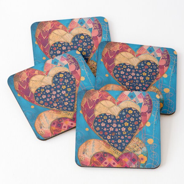 Item preview, Ornate Hearts: Visual Art with Textures and Colors designed and sold by celiacreatec.