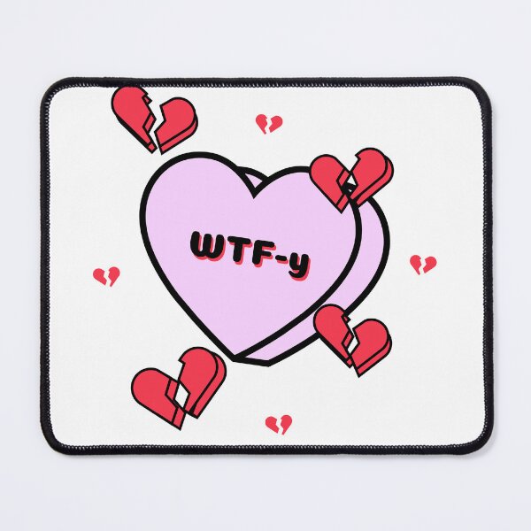 Item preview, WTF-y Heart designed and sold by Whackadoodletee.