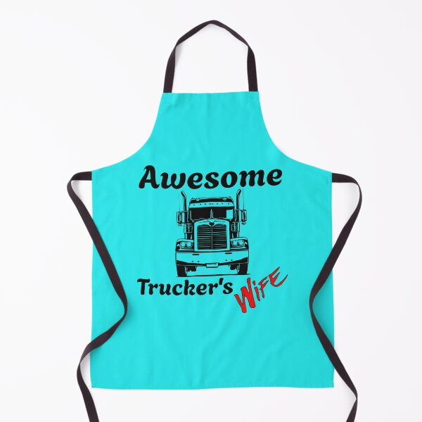 Item preview, Awesome Trucker's Wife designed and sold by DrewonDesigns.
