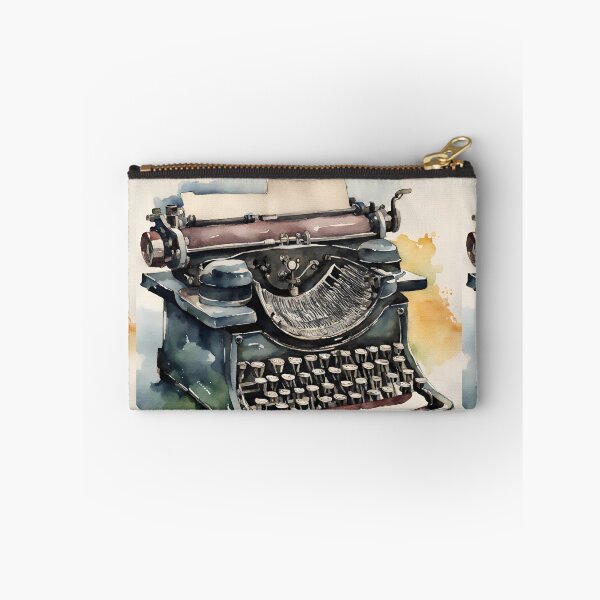 Item preview, Typewriter in watercolor. designed and sold by kreativeadern.