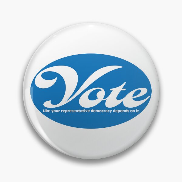 Item preview, Vote - Like Your Representative Democracy Depends On It! designed and sold by BANDOFSCRIBBLE Hollywood.
