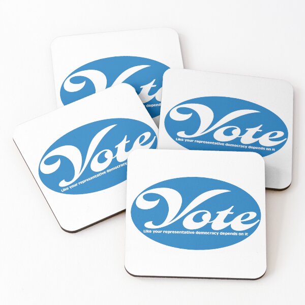 Item preview, Vote - Like Your Representative Democracy Depends On It! designed and sold by BANDOFSCRIBBLE Hollywood.