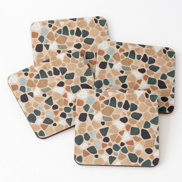 Item preview, Terrazzo Tones: Elegant and Modern Wrapping Paper Roll designed and sold by weissessika.