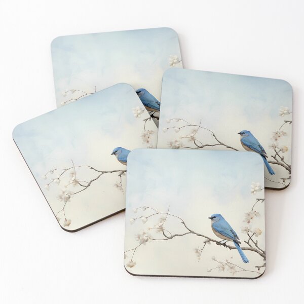 Item preview, Blue Bird in Spring designed and sold by Luna-Dox.
