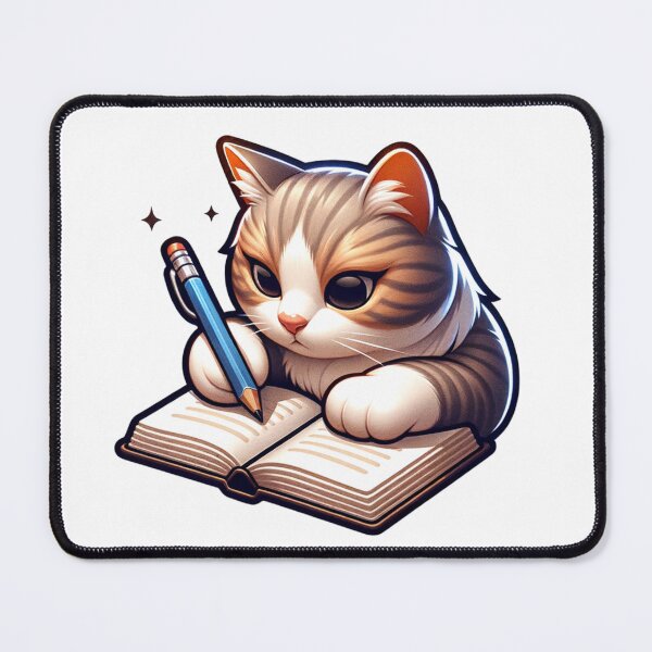 Item preview, What Would a Cat Write? designed and sold by joystreethouse.