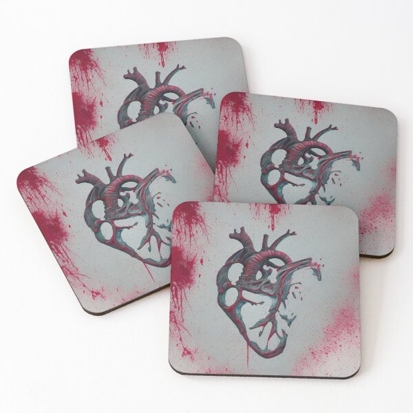 Item preview, Damaged heart designed and sold by Glenbobagins.