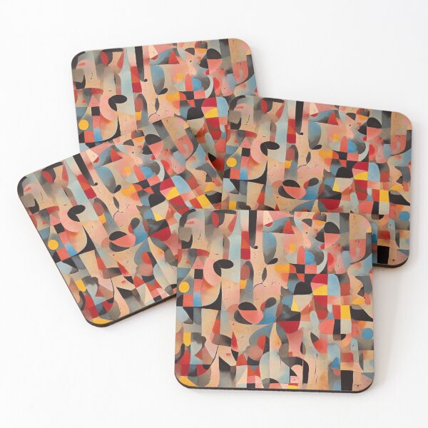 Item preview, Abstract pattern inspired by Paul Klee designed and sold by MissQuiss.