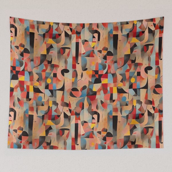 Item preview, Abstract pattern inspired by Paul Klee designed and sold by MissQuiss.