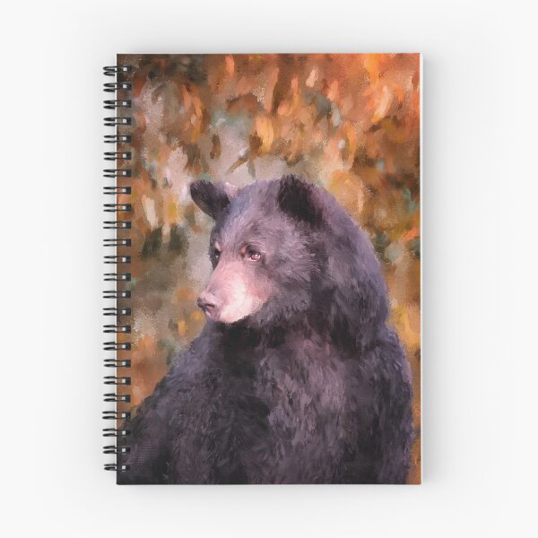 Item preview, Black Bear In Autumn designed and sold by Lois  Bryan.