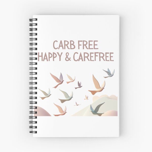 Item preview, CARB FREE HAPPY & CAREFREE, keto, carnivore designed and sold by Daisy2Go.