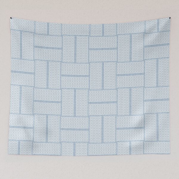 Item preview, Woven Pattern in Blue designed and sold by KathyLav.