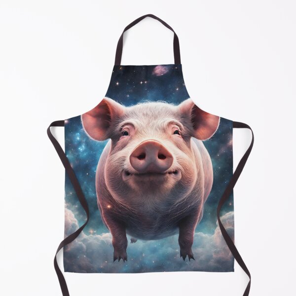 Item preview, Cute Cartoon Pig In Space. Quirky Pig Gifts For Pig Lovers designed and sold by Cuteanimalgifts.