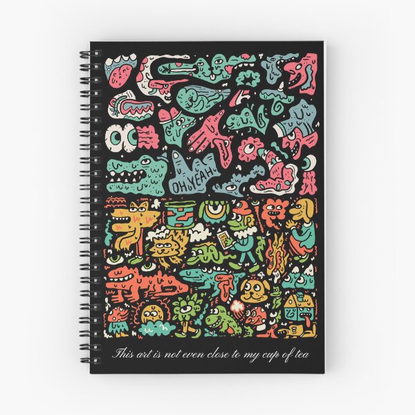 Item preview, This Art Not My Cup Of Tea designed and sold by jenmountainen.