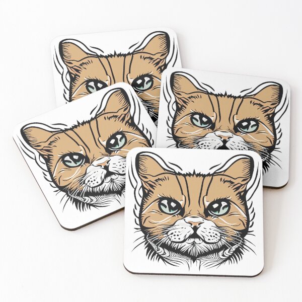 Item preview, Catitude - Cat Drawing  designed and sold by thebigleebowski.
