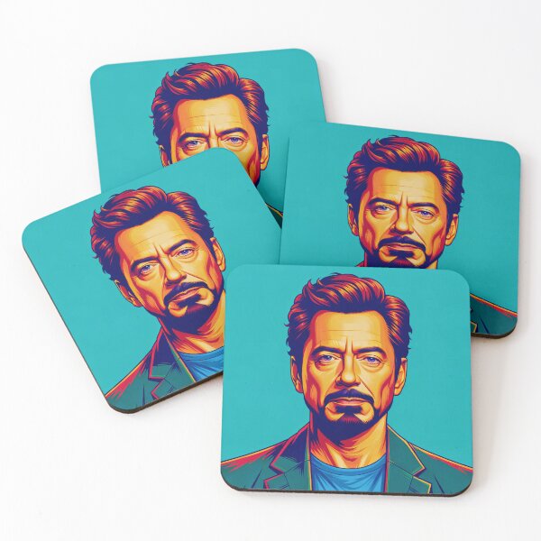 Item preview, Vibrant Pop Art - Robert Downey Jr. designed and sold by RuNT3ntertained.