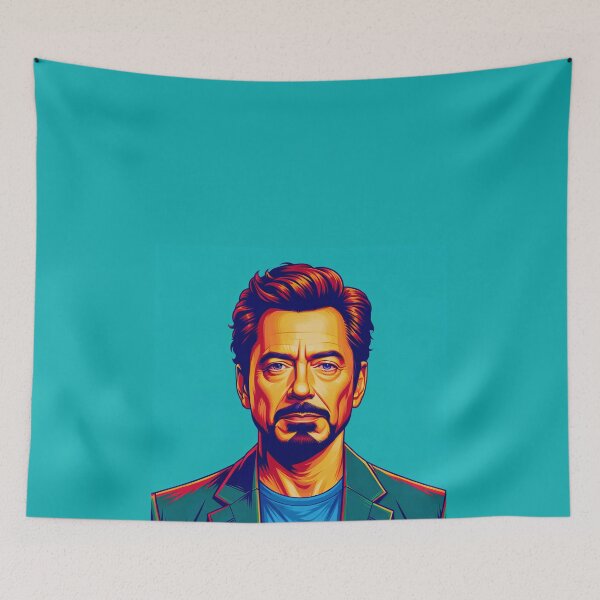 Item preview, Vibrant Pop Art - Robert Downey Jr. designed and sold by RuNT3ntertained.