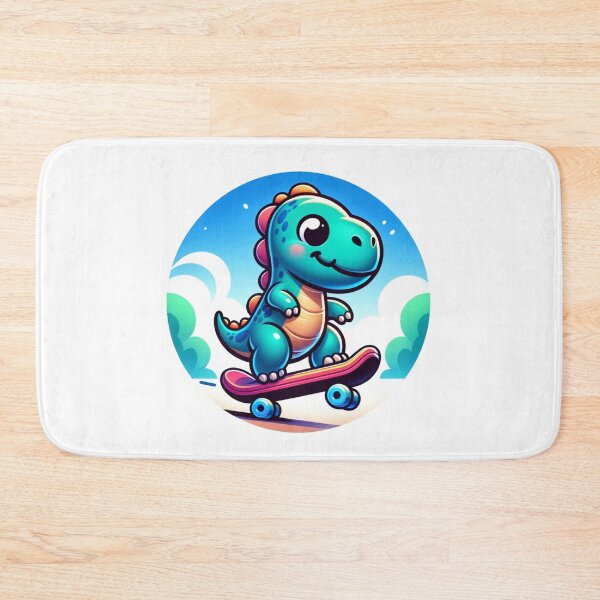 Item preview, Cute Skating Dinosaur | Prehistoric | Skate | Skateboard designed and sold by ShopCoolStop.