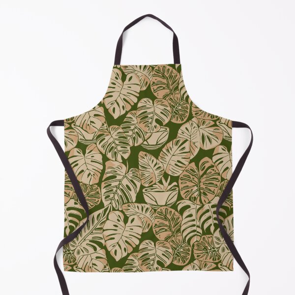 Item preview, Monstera Haven - Beige, Green and light Brown  designed and sold by Fezzyboo.