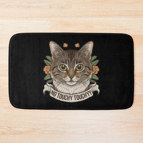 Item preview, Cat say No touchy touchy  designed and sold by Coollzone.