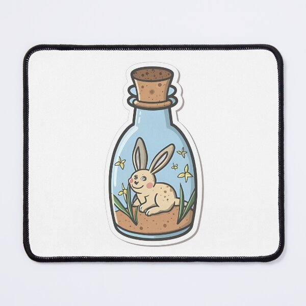 Item preview, Rabbit in bottle designed and sold by morningshirts.