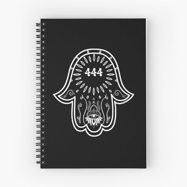 Item preview, 444 Angel Number Hamsa hand designed and sold by hamsasoul.