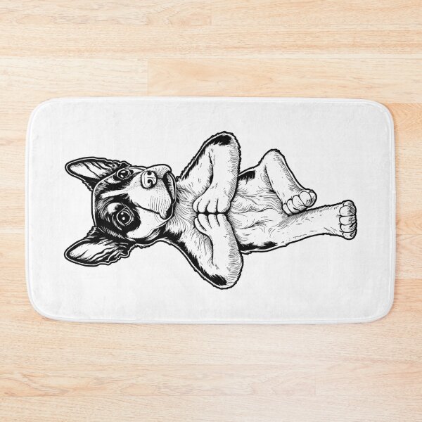 Item preview, Rat Terrier Yoga Dog Puppy Funny Dogs Tree Pose Asana designed and sold by GrandeDuc.