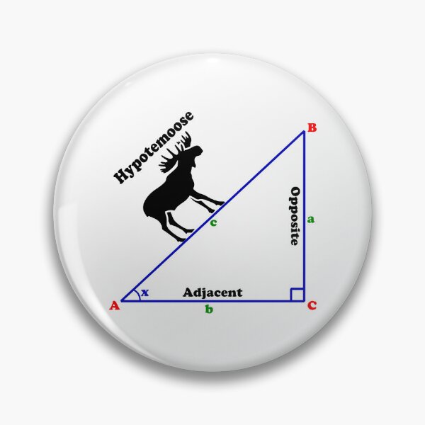 Item preview, Hypotemoose - Math Humor designed and sold by ScienceCorner.
