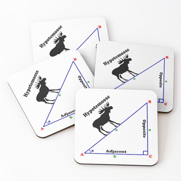 Item preview, Hypotemoose - Math Humor designed and sold by ScienceCorner.