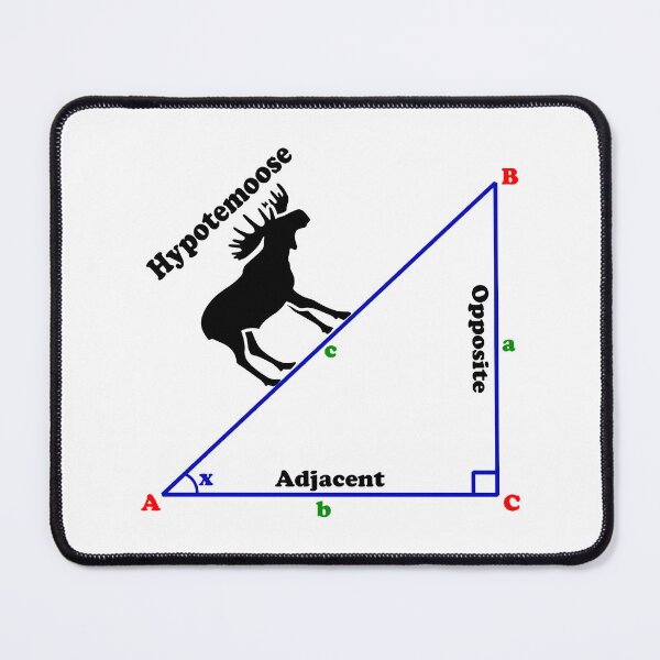 Item preview, Hypotemoose - Math Humor designed and sold by ScienceCorner.