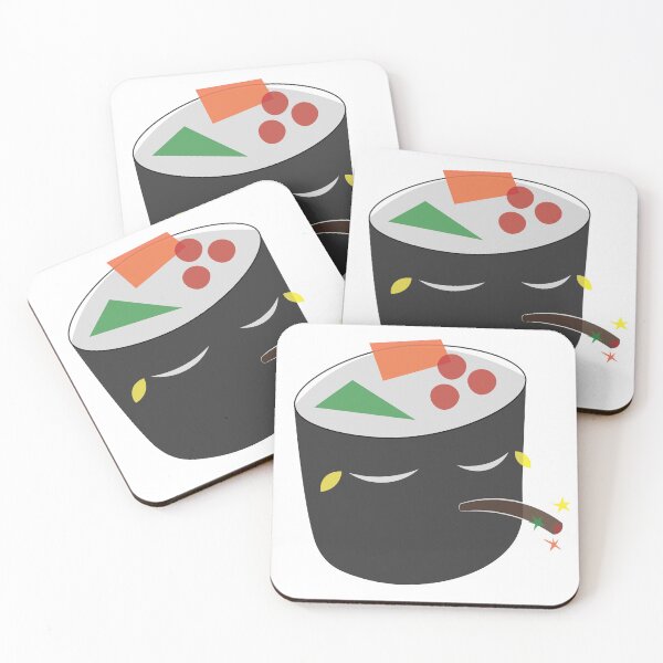 Item preview, Cool Sushi - Simple Watercolor Graphic Character designed and sold by Carsondood.
