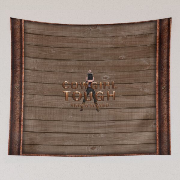 Item preview, Cowgirl Tough Rodeo Tested designed and sold by teepossible.