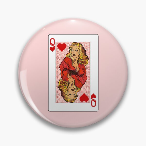Item preview, Queen of Hearts - Retro comics illustration designed and sold by Alex Starcatcher.