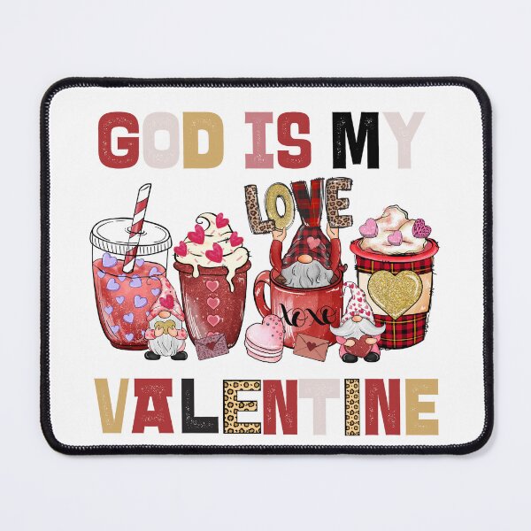 Item preview, God is my valentine designed and sold by Analee & K.